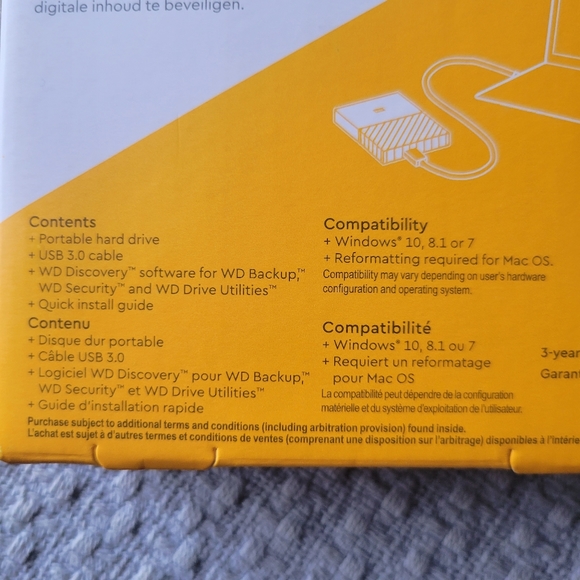 My Passport (WD) Blue Portable Storage - Picture 5 of 5